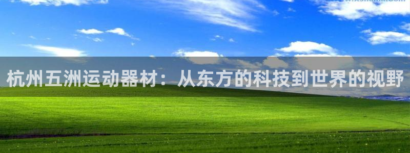 九游体育官方正版app娱乐首页网站大全：杭州五洲运动器材：从